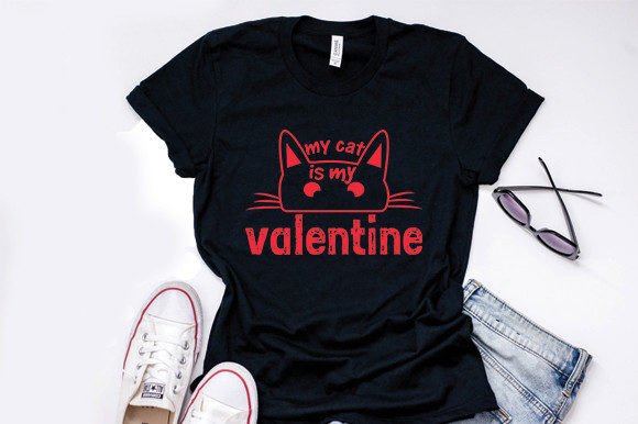 Anti Valentine’s Day SVG Design: My Cat Graphics for T-Shirt Designs