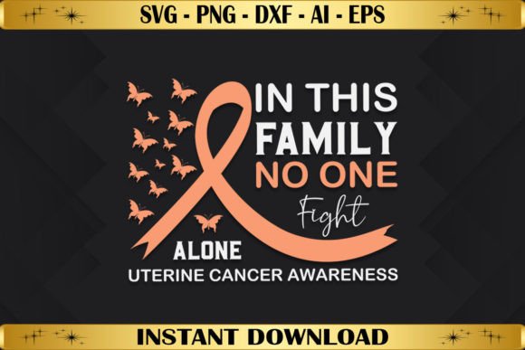 In This Family No One Fight Alone Graphics