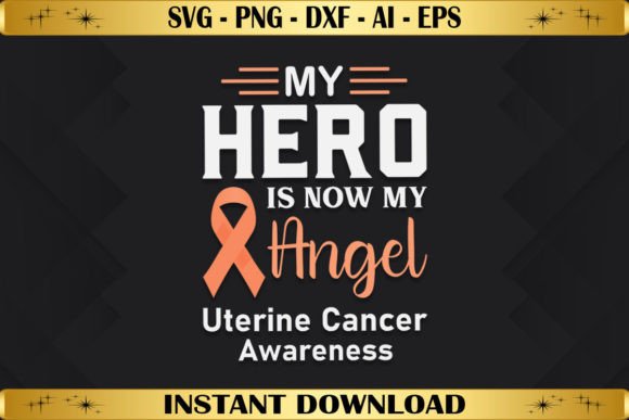 My Hero Is Now Angel Graphics & T-Shirt Designs