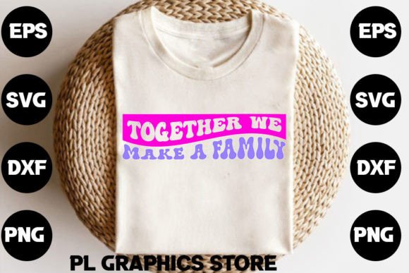 Retro Family Design Graphics for T-Shirt Designs